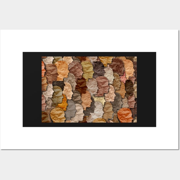 Cultural Diversity Wall Art by lightidea